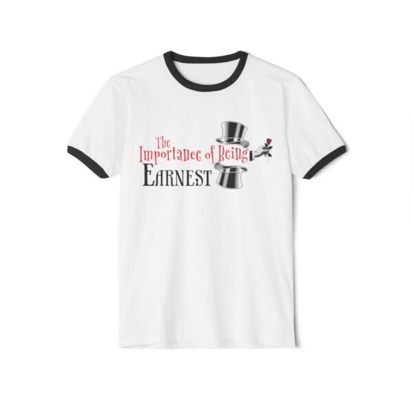 The Importance of Being Earnest Unisex Cotton Ringer T-Shirt - Image 9