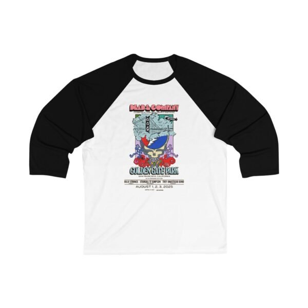 Dead & Company Unisex 3/4 Sleeve Baseball Tee - Image 7