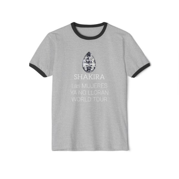 Shakira Unisex Cotton Ringer T-Shirt