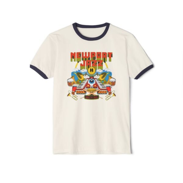 Newport Jazz Festival 2025 Unisex Cotton Ringer T-Shirt