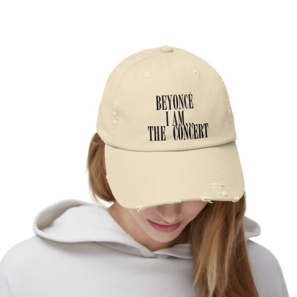 Beyonce' Unisex Distressed Cap - Image 8