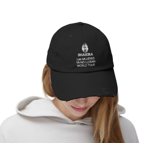 Shakira Unisex Distressed Cap - Image 4