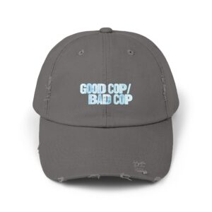 Good Cop / Bad Cop Unisex Distressed Cap