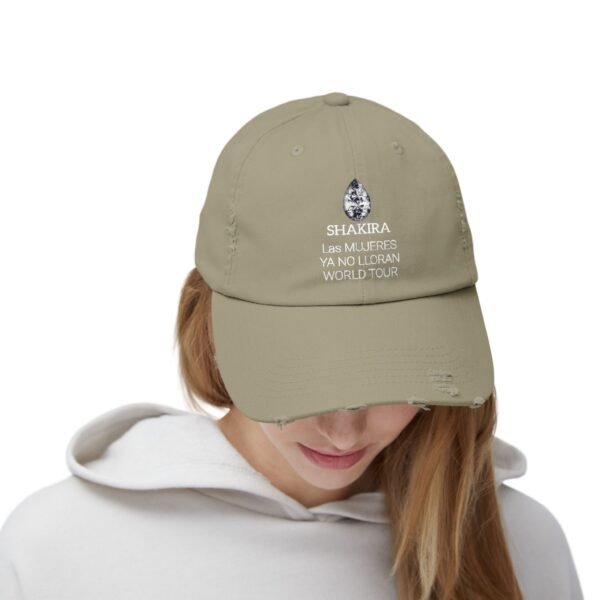Shakira Unisex Distressed Cap - Image 12
