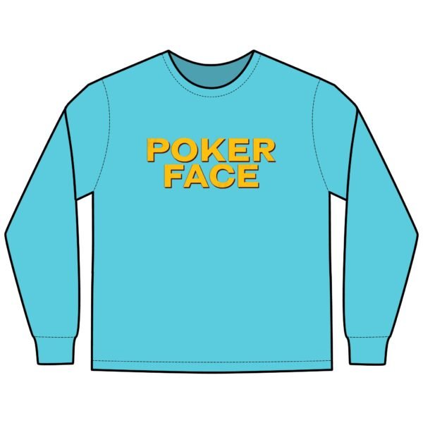 Poker Face ComfortWash® Garment-Dyed Long Sleeve T-Shirt - Image 3