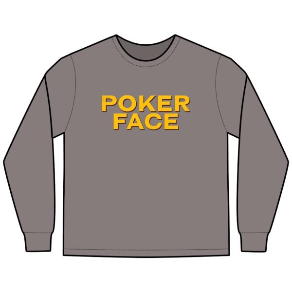 Poker Face ComfortWash® Garment-Dyed Long Sleeve T-Shirt - Image 7