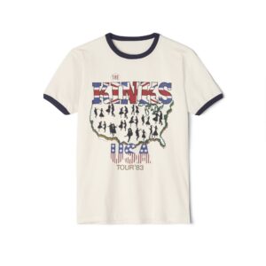 The Kinks Unisex Cotton Ringer T-Shirt
