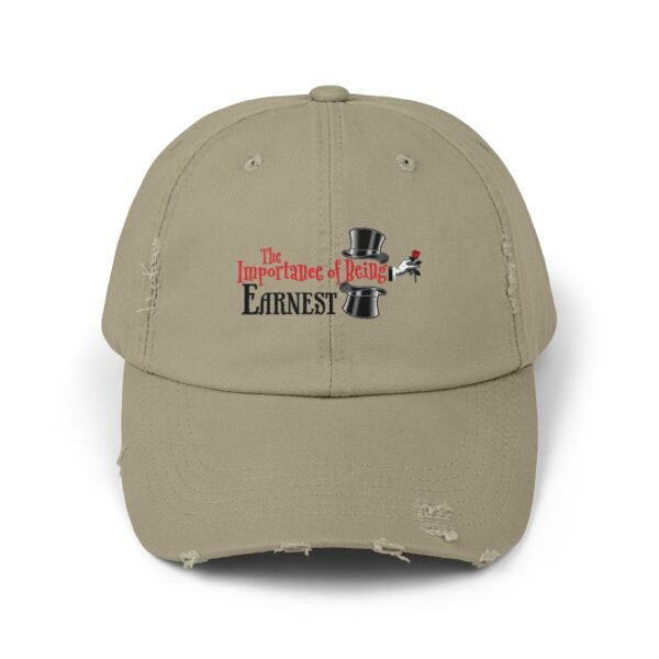 The Importance of Being Earnest Unisex Distressed Cap - Image 9