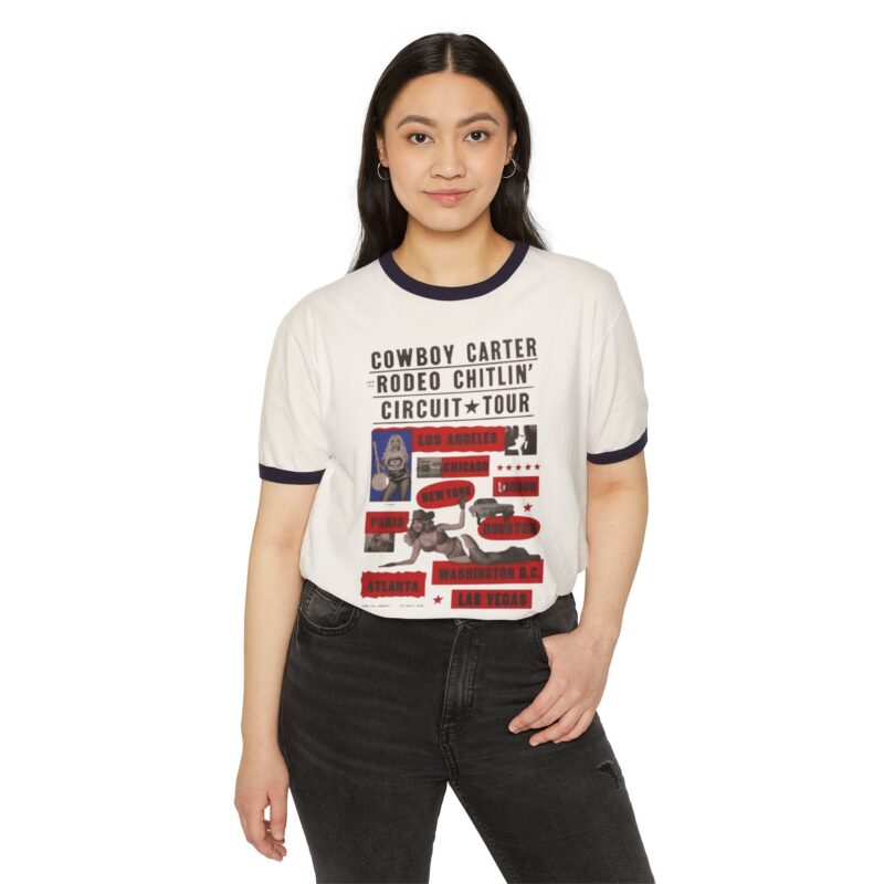 Beyonce' Unisex Cotton Ringer T-Shirt - Image 3