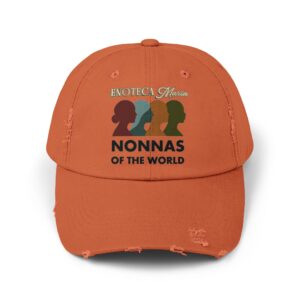 Nonnas Unisex Distressed Cap