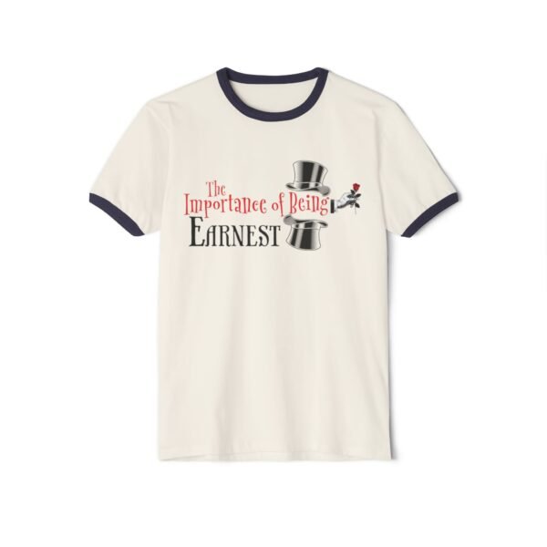 The Importance of Being Earnest Unisex Cotton Ringer T-Shirt