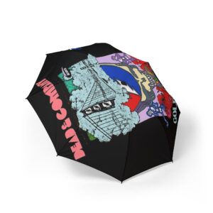 Dead & Company Semi-Automatic Foldable Umbrella