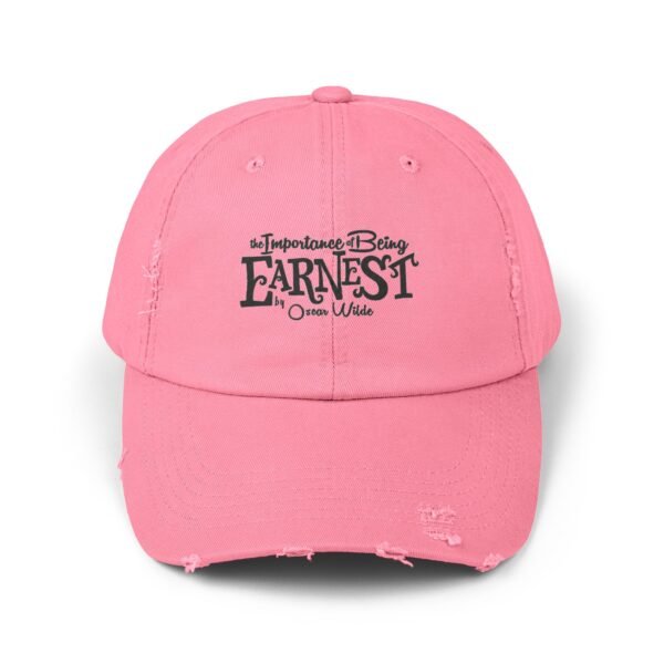 The Importance of Being Earnest Unisex Distressed Cap - Image 9
