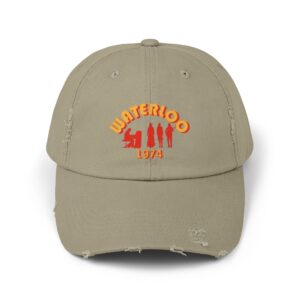 ABBA Unisex Distressed Cap