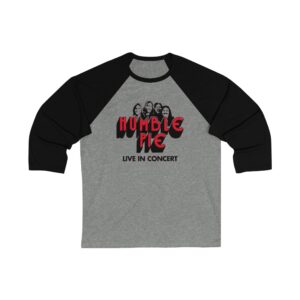 Humble Pie Unisex 3/4 Sleeve Baseball Tee