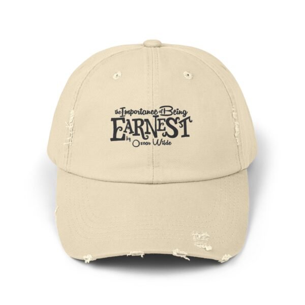 The Importance of Being Earnest Unisex Distressed Cap - Image 25