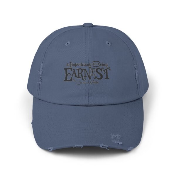 The Importance of Being Earnest Unisex Distressed Cap - Image 17