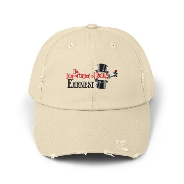 The Importance of Being Earnest Unisex Distressed Cap