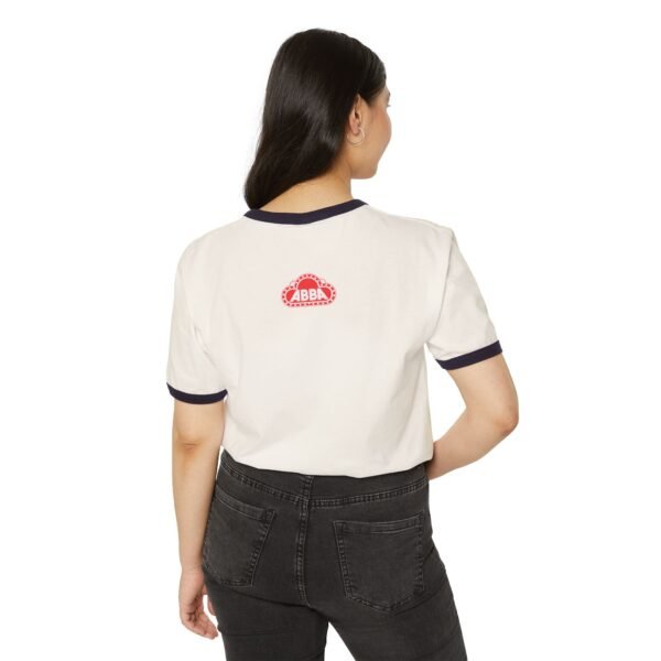 ABBA Unisex Cotton Ringer T-Shirt - Image 8