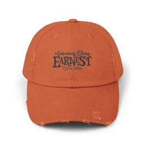 The Importance of Being Earnest Unisex Distressed Cap