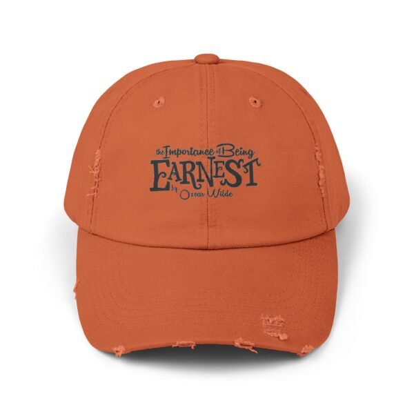 The Importance of Being Earnest Unisex Distressed Cap