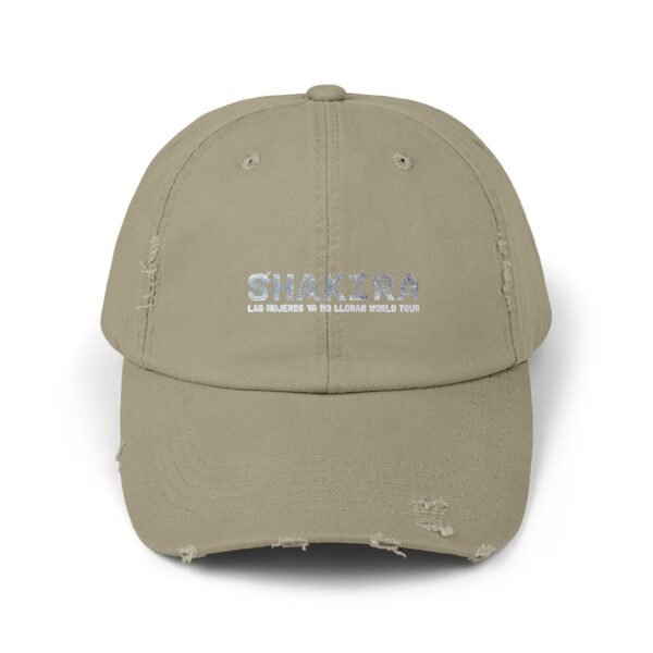 Shakira Unisex Distressed Cap - Image 9
