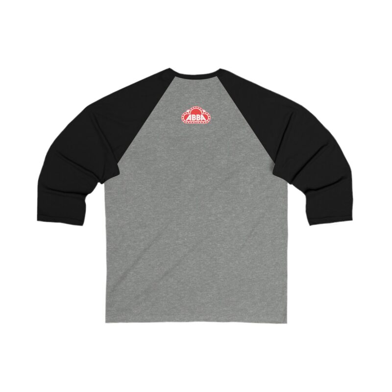 ABBA Unisex 3/4 Sleeve Baseball Tee - Image 4
