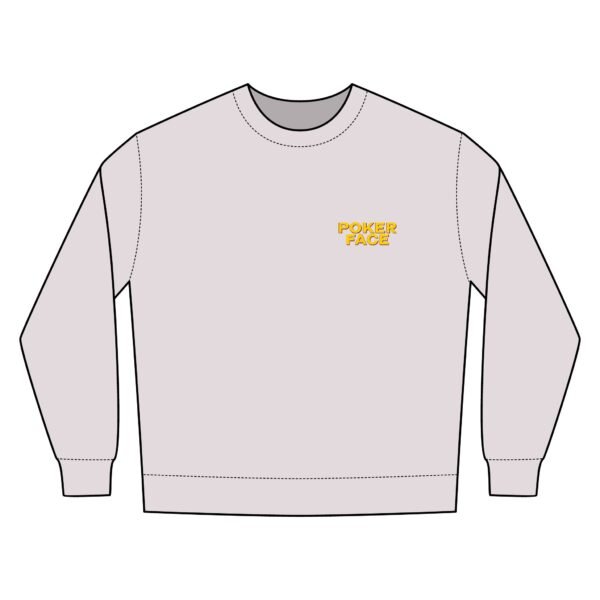 Poker Face Crewneck Sweatshirt - Image 4