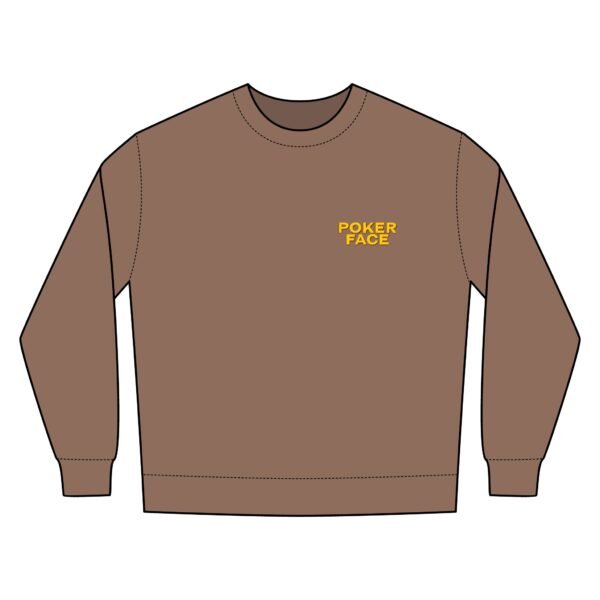 Poker Face Crewneck Sweatshirt