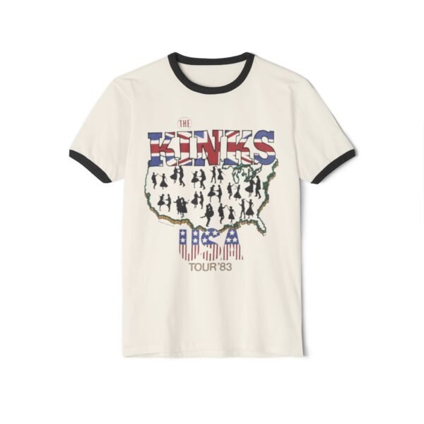 The Kinks Unisex Cotton Ringer T-Shirt - Image 5