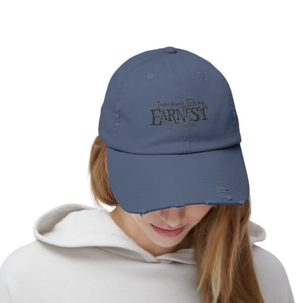 The Importance of Being Earnest Unisex Distressed Cap - Image 20