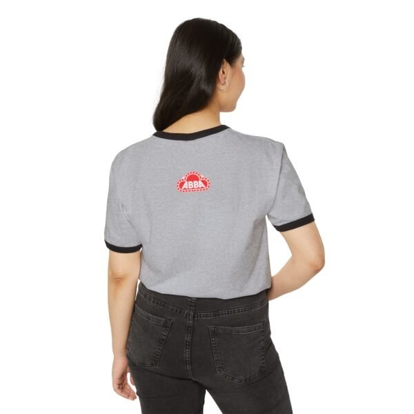 ABBA Unisex Cotton Ringer T-Shirt - Image 4