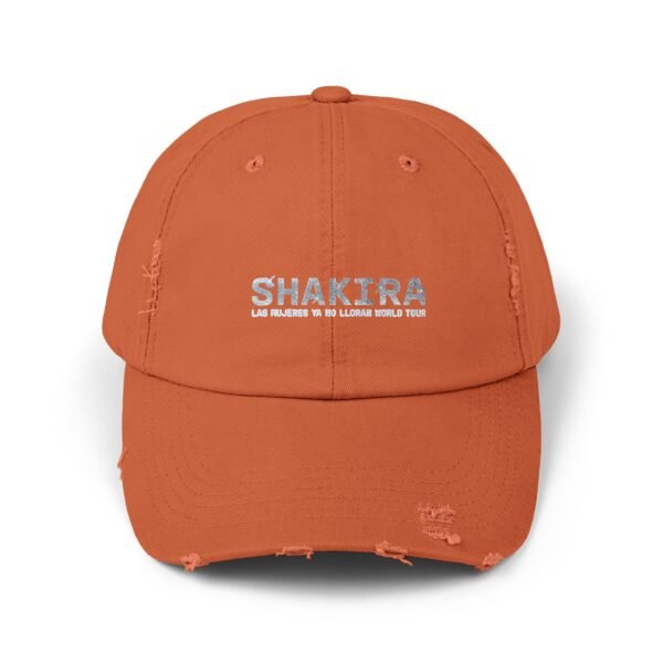 Shakira Unisex Distressed Cap - Image 5