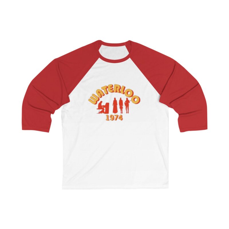 ABBA Unisex 3/4 Sleeve Baseball Tee - Image 5