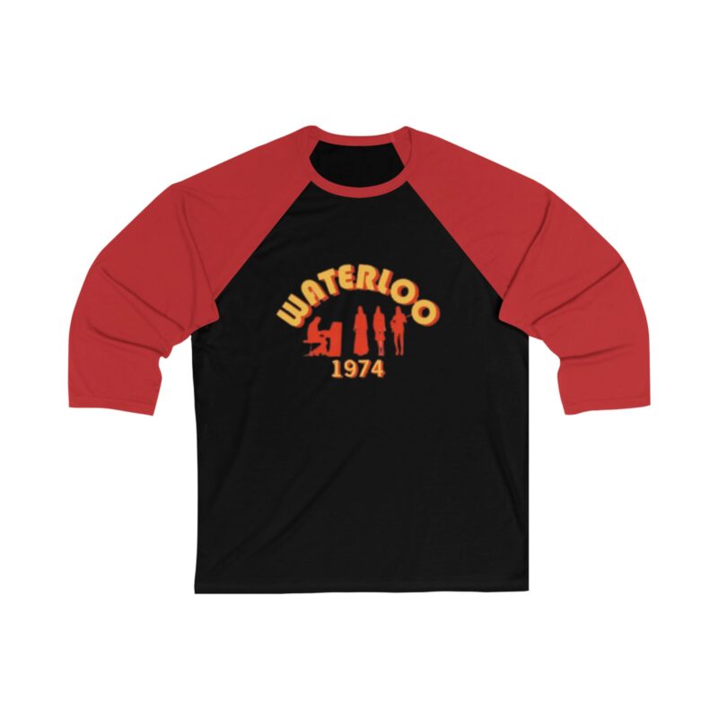 ABBA Unisex 3/4 Sleeve Baseball Tee