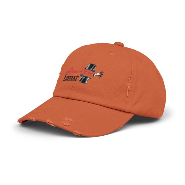 The Importance of Being Earnest Unisex Distressed Cap - Image 6