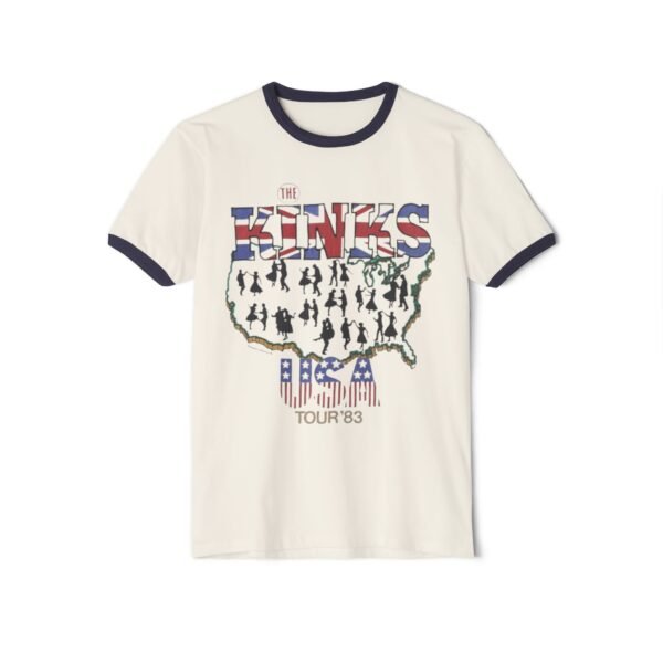 The Kinks Unisex Cotton Ringer T-Shirt