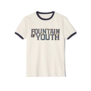 Fountain of Youth Unisex Cotton Ringer T-Shirt