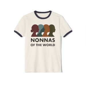 Nonnas Unisex Cotton Ringer T-Shirt
