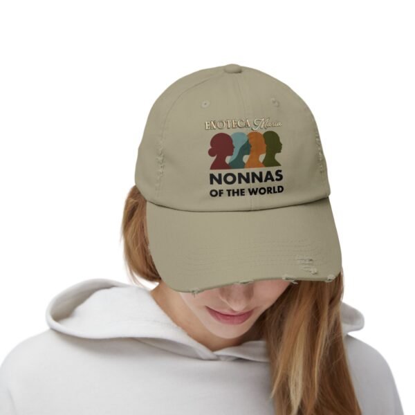 Nonnas Unisex Distressed Cap - Image 8