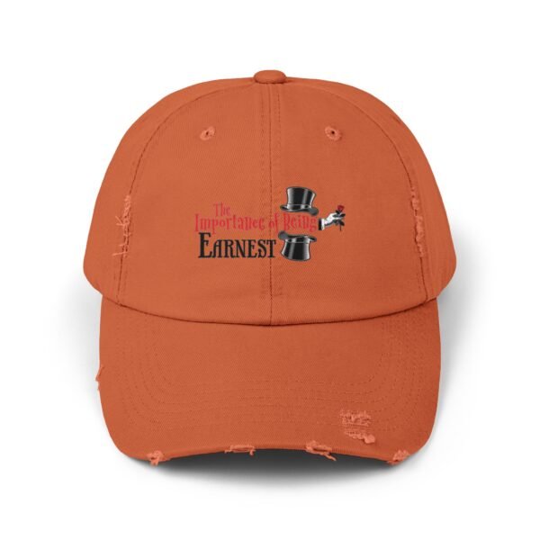 The Importance of Being Earnest Unisex Distressed Cap - Image 5