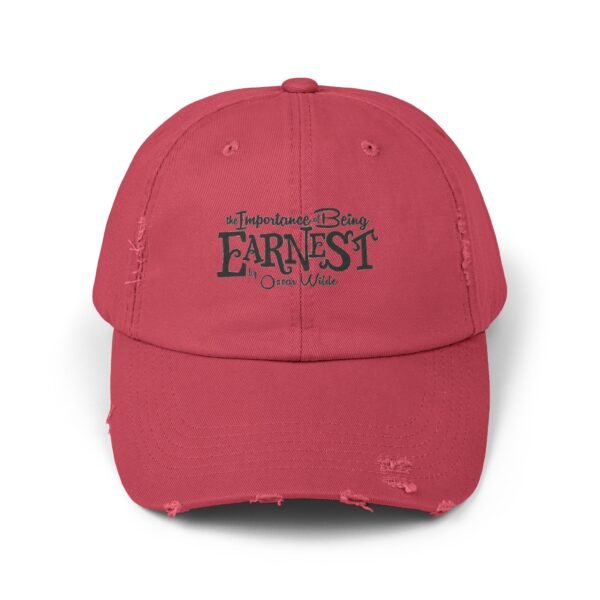 The Importance of Being Earnest Unisex Distressed Cap - Image 13