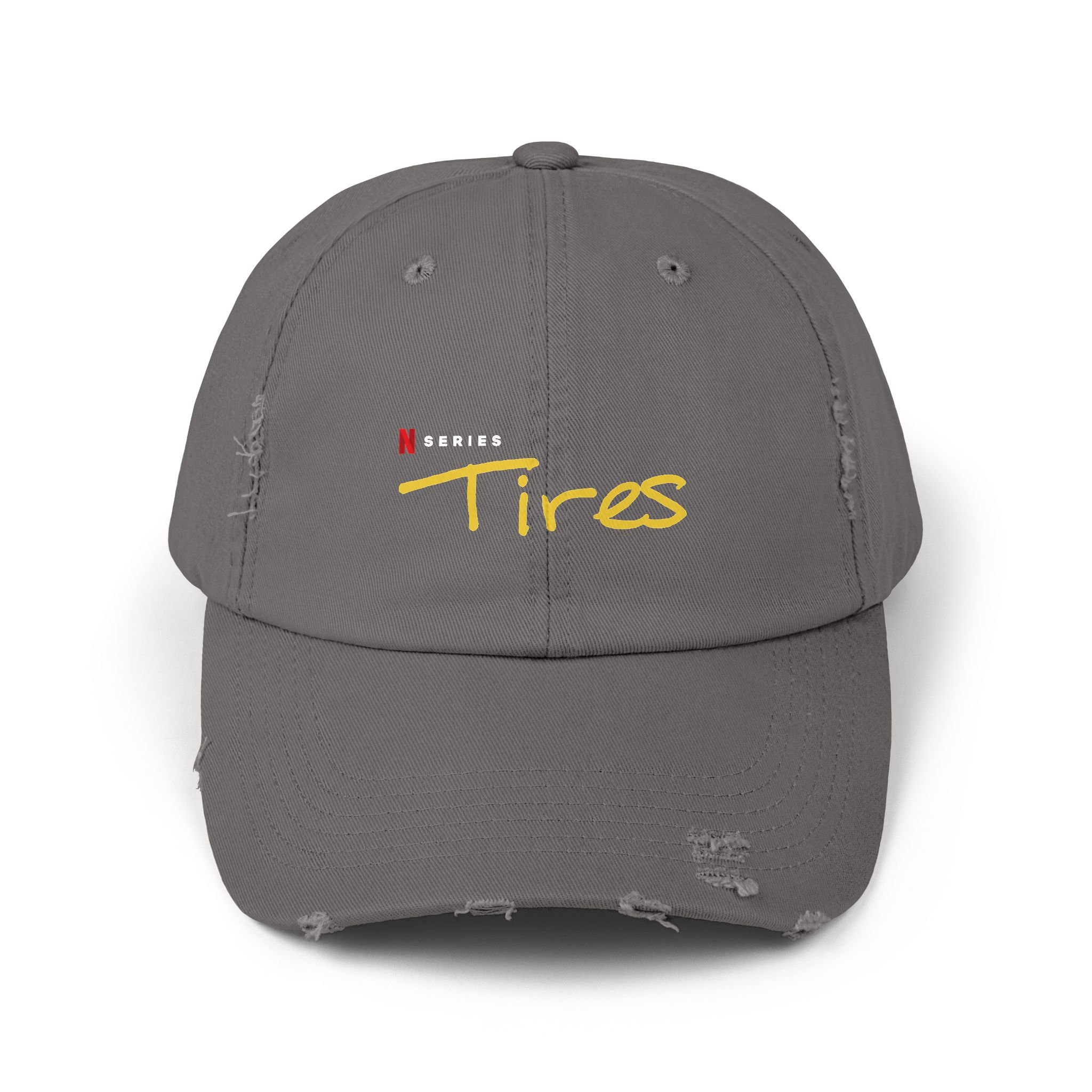 Tires Unisex Distressed Cap - Image 13