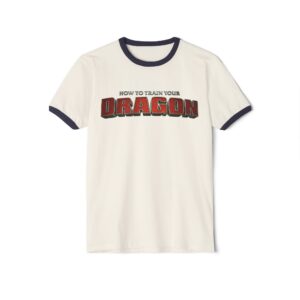 How to Train Your Dragon Unisex Cotton Ringer T-Shirt