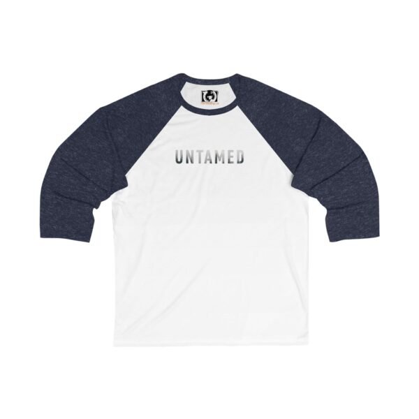 Untamed Unisex 34 Sleeve Baseball Tee - Image 7