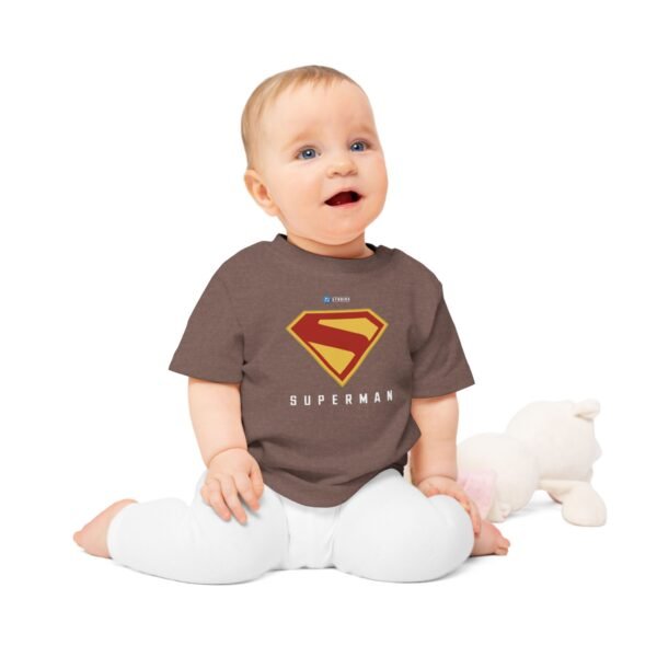 Superman Steps Baby T-Shirt - Image 15