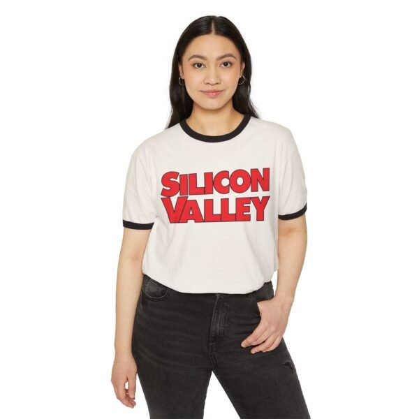 Silicon Valley Unisex Cotton Ringer T-Shirt - Image 11