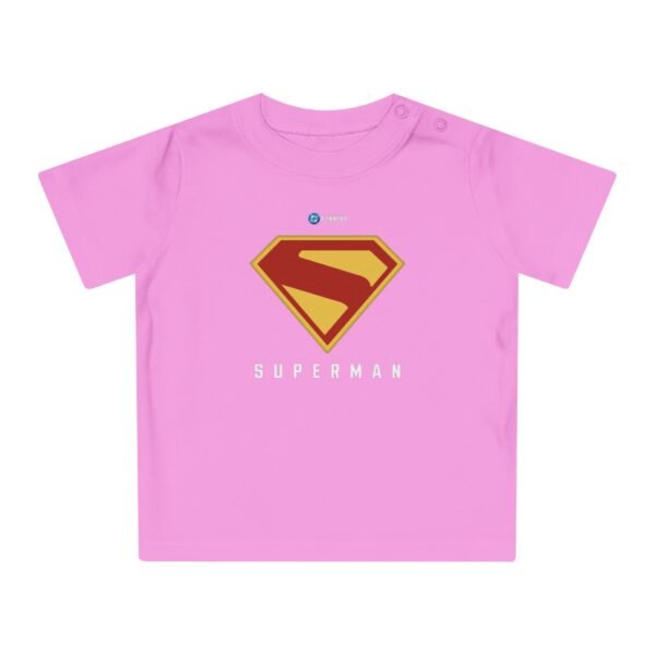 Superman Steps Baby T-Shirt - Image 4