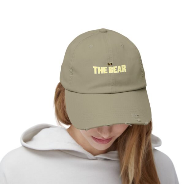 The Bear Unisex Distressed Cap - Image 8