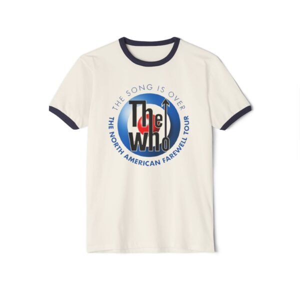 Who, The - Farewell Tour Unisex Cotton Ringer T-Shirt